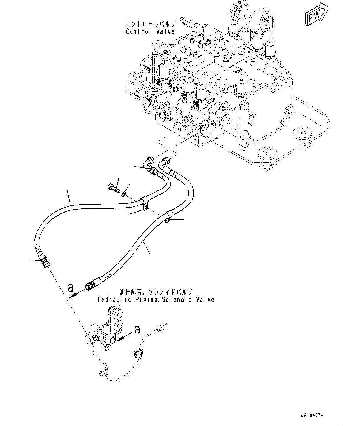 Шланг 421-62-74711 KOMATSU