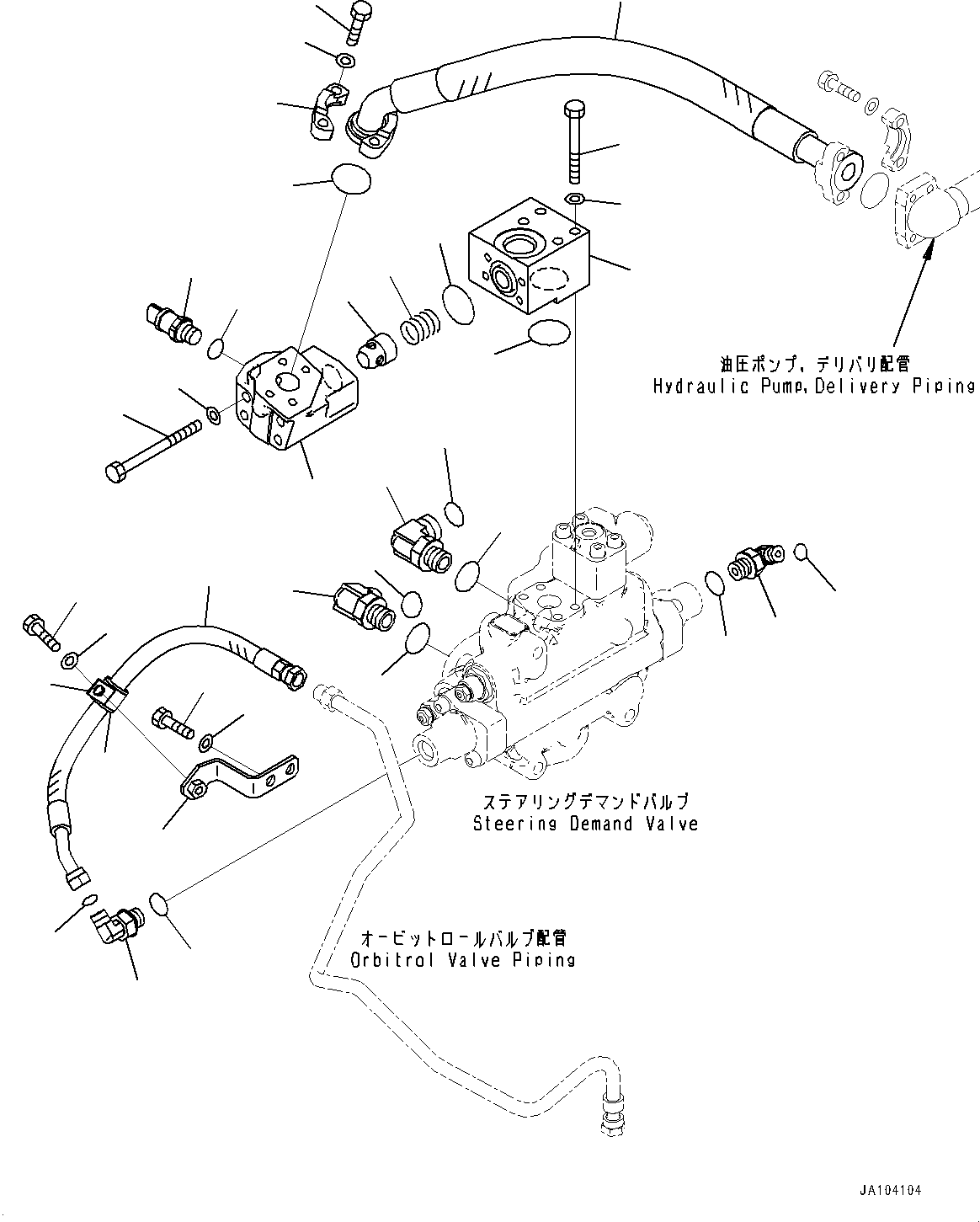 Блок 421-62-72151 KOMATSU