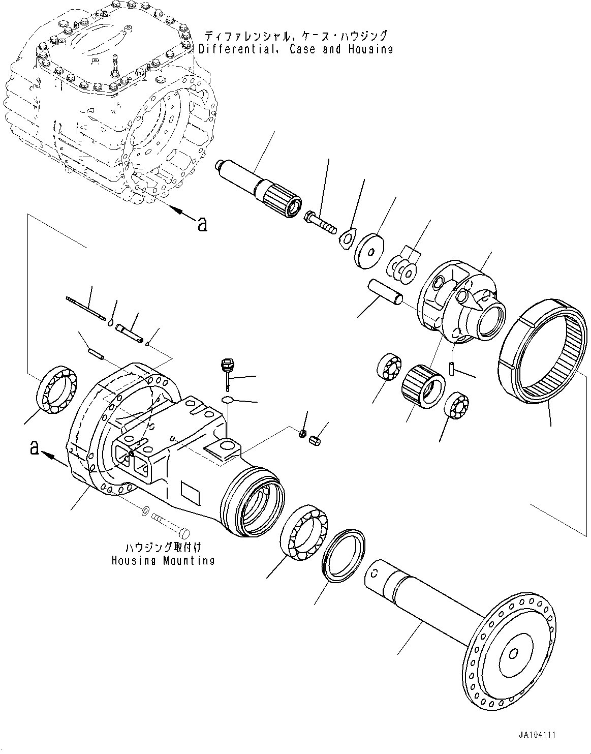 Водило 421-22-52630 KOMATSU