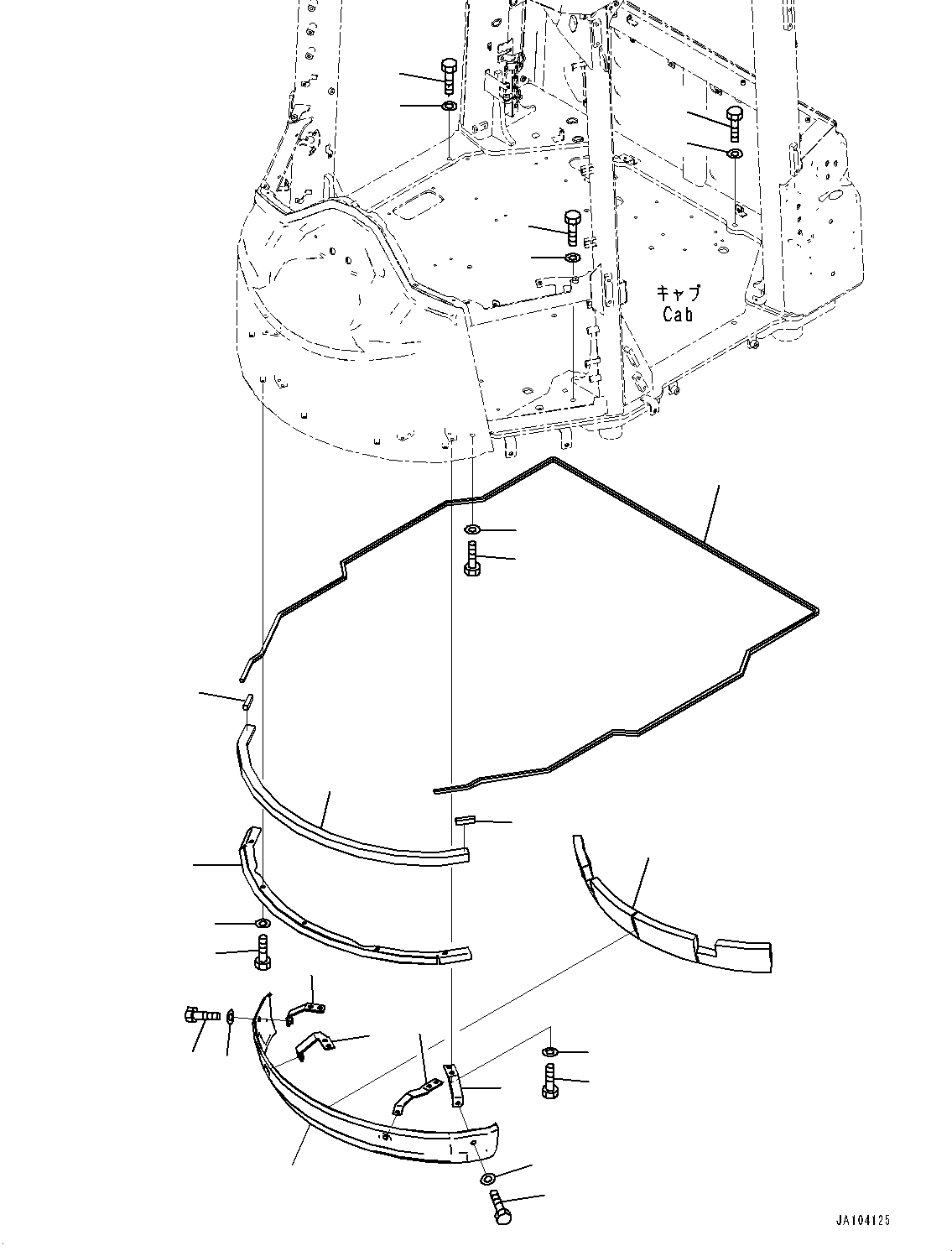 Кронштейн 423-926-7220 KOMATSU