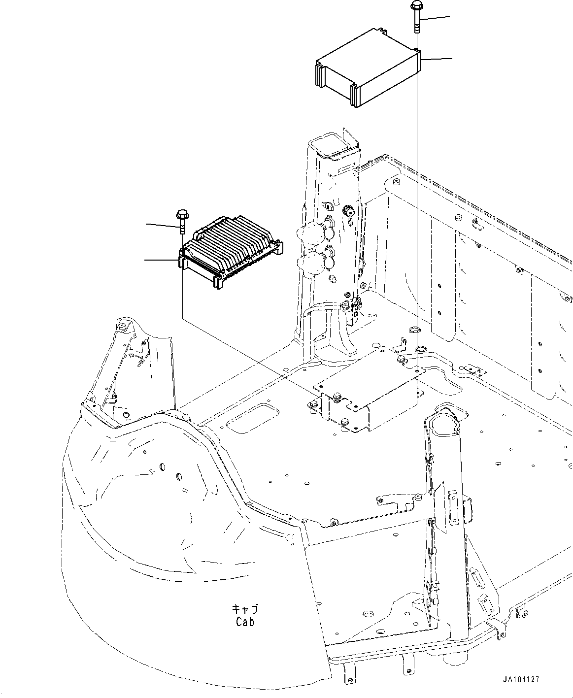 CONTROLLER, MONITOR 7823-41-5502 KOMATSU