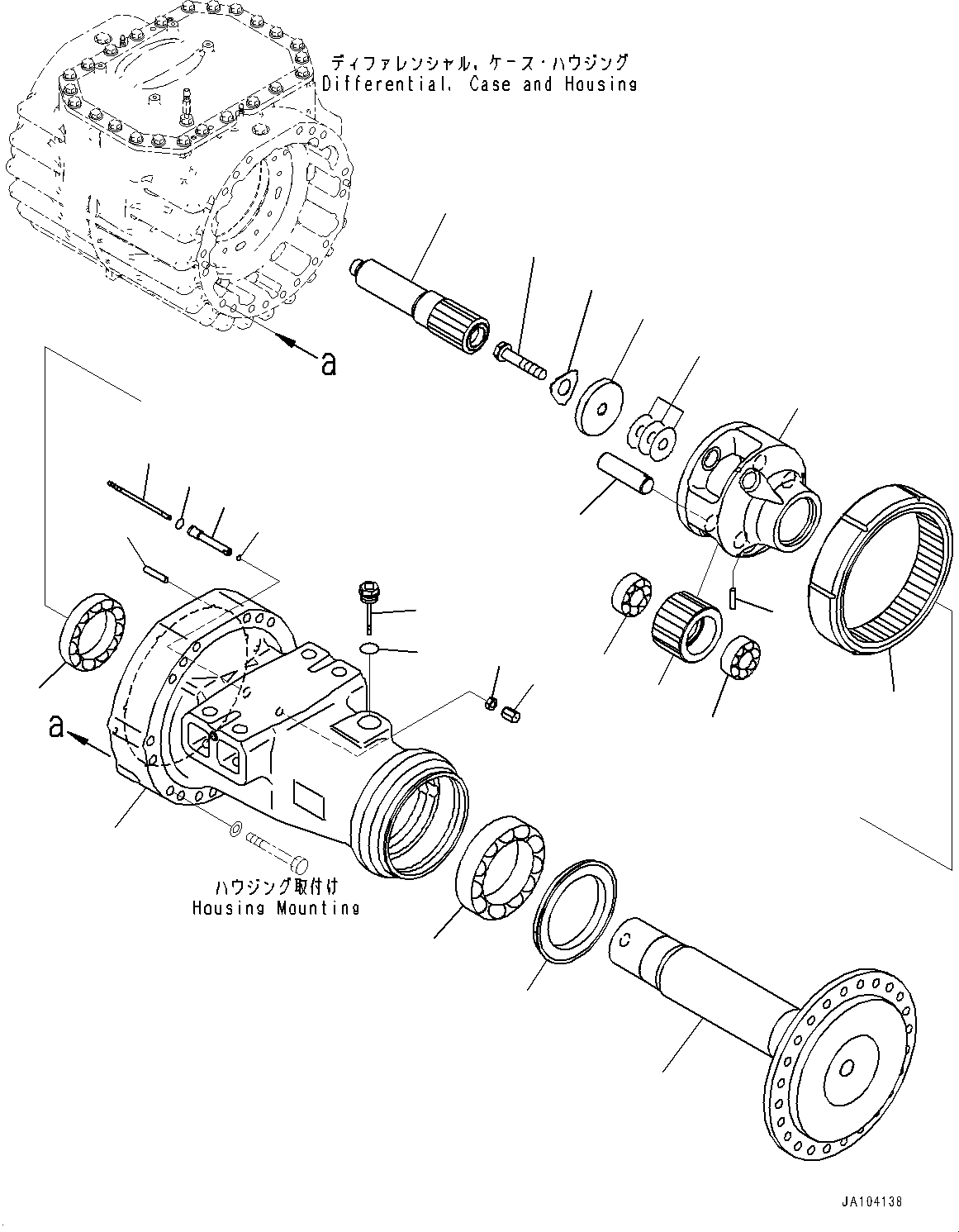 Водило 421-22-52680 KOMATSU