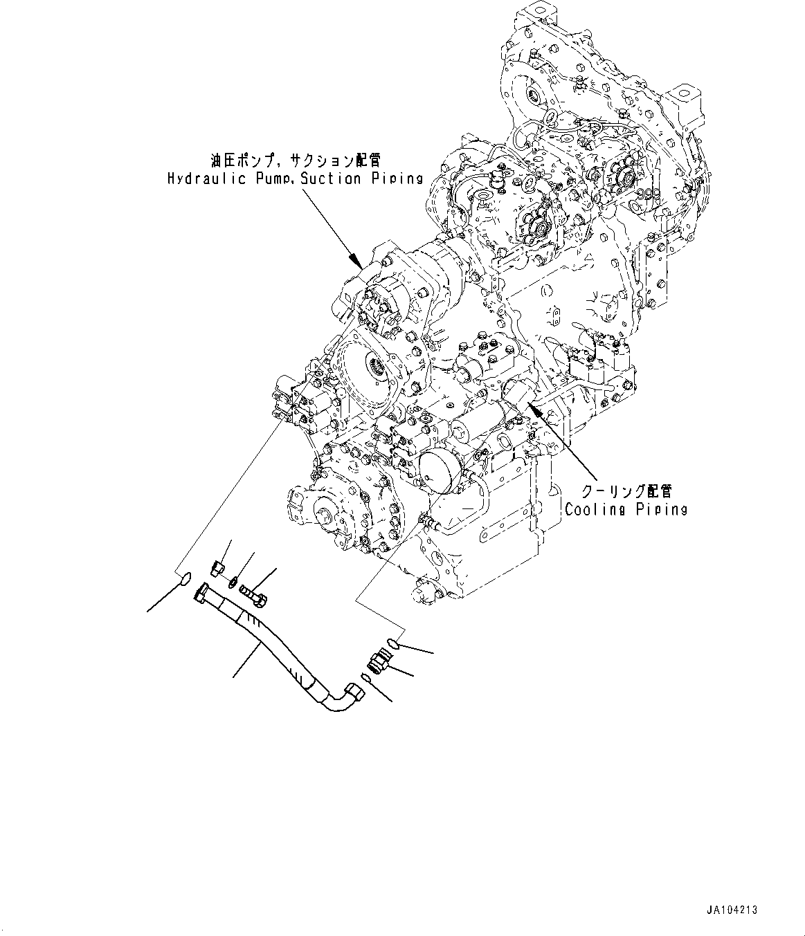 Шланг 421-62-75931 KOMATSU