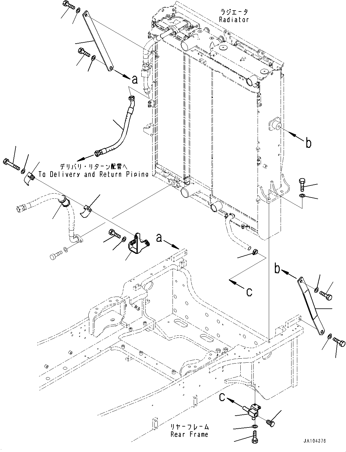 Шланг 02773-006A5 KOMATSU