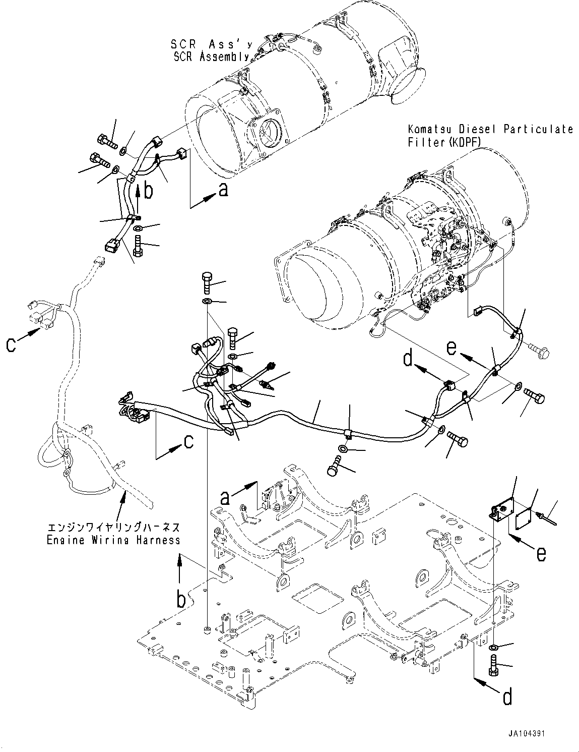 BRACKET, ASSEMBLY 421-06-76201 KOMATSU