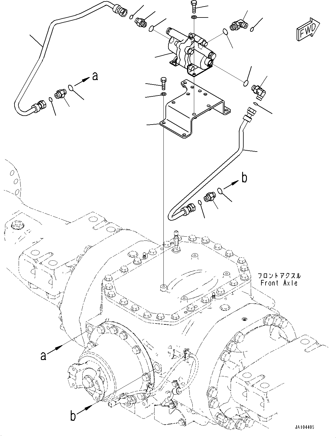 VALVE, SLACK ADJUSTER 421-35-75200 KOMATSU