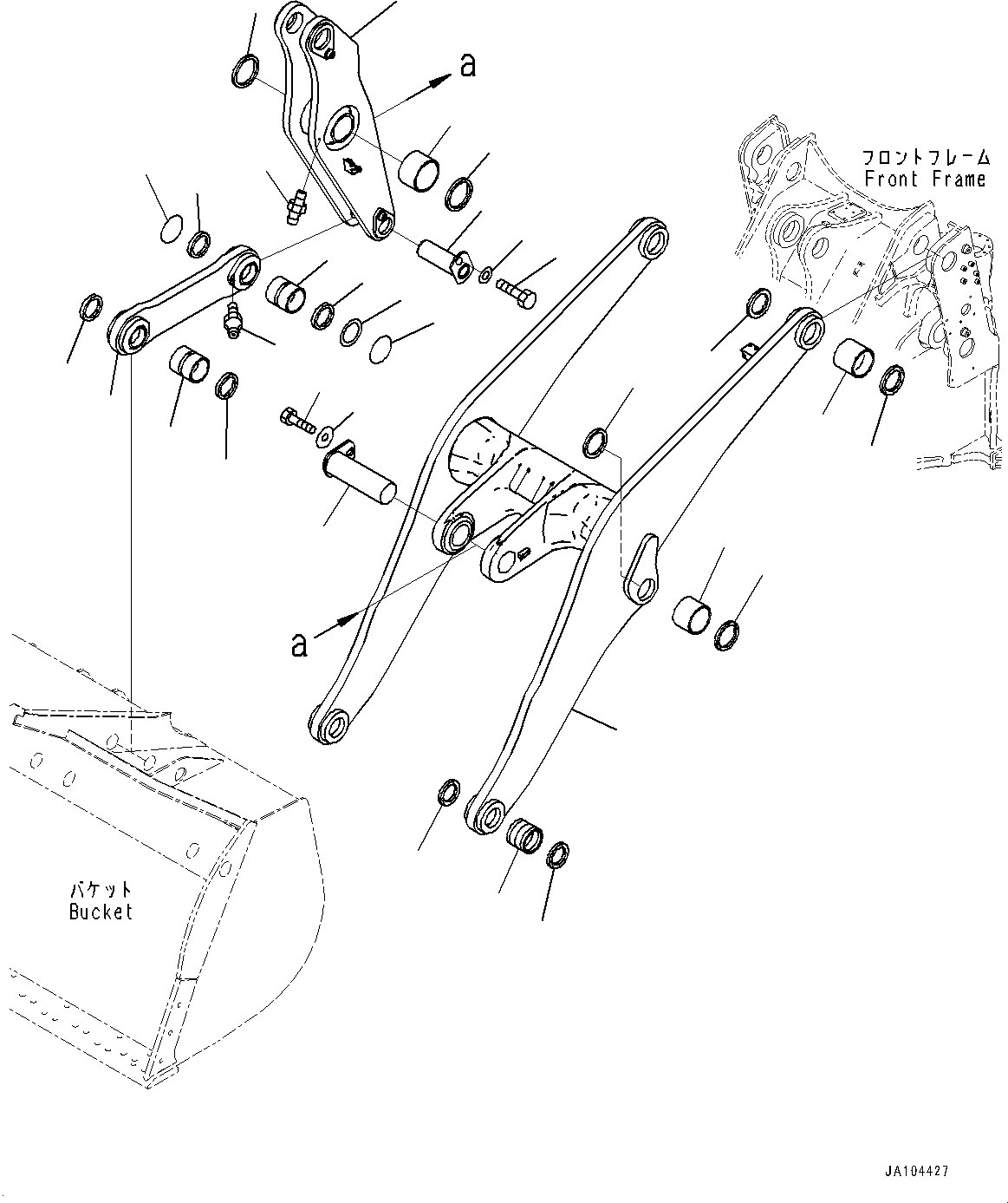 Boom Assembly 421-70-71101 KOMATSU