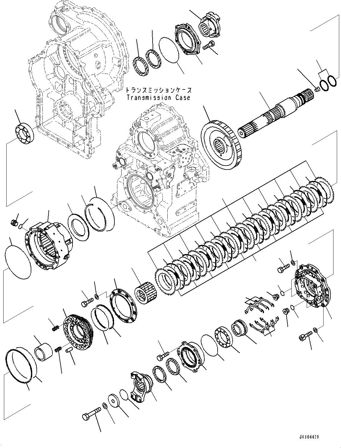 Болт с внутренним шестигранником 01253-A1205 KOMATSU