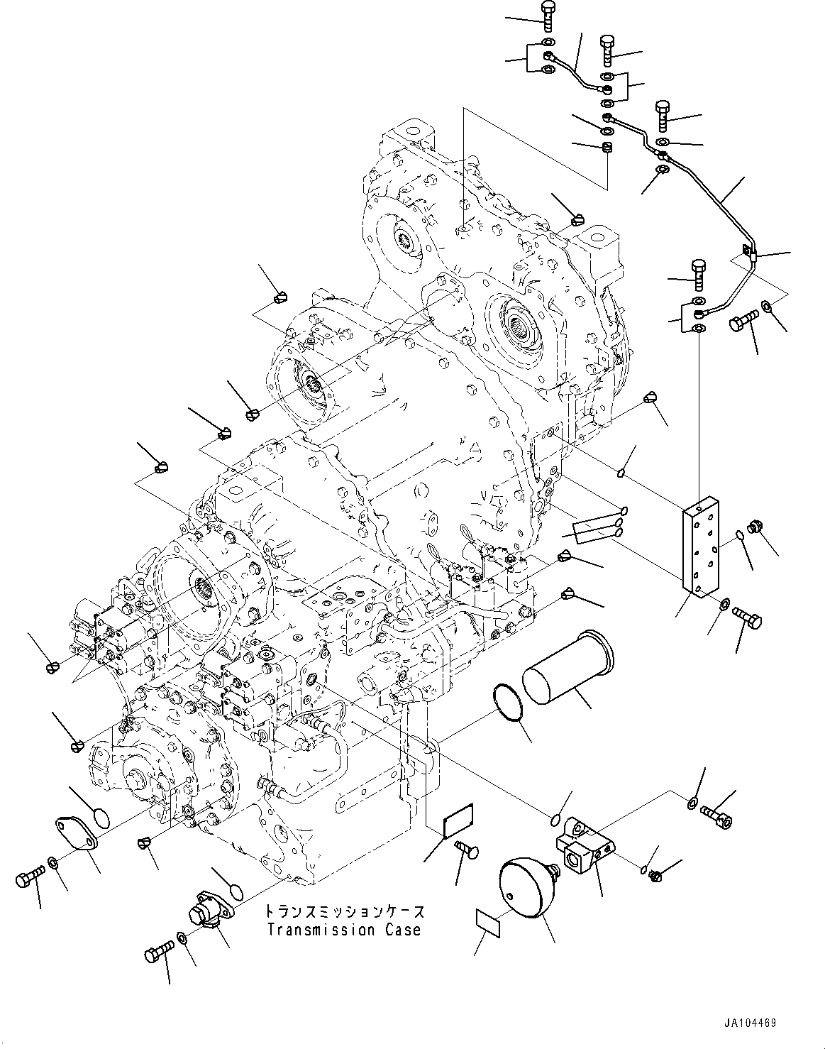 Трубка 714-07-78720 KOMATSU