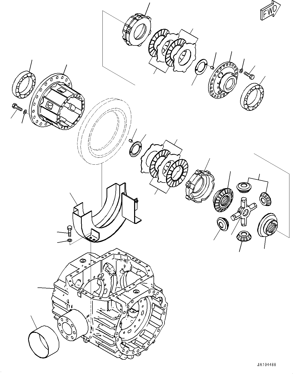 Крышка 421-22-57720 KOMATSU