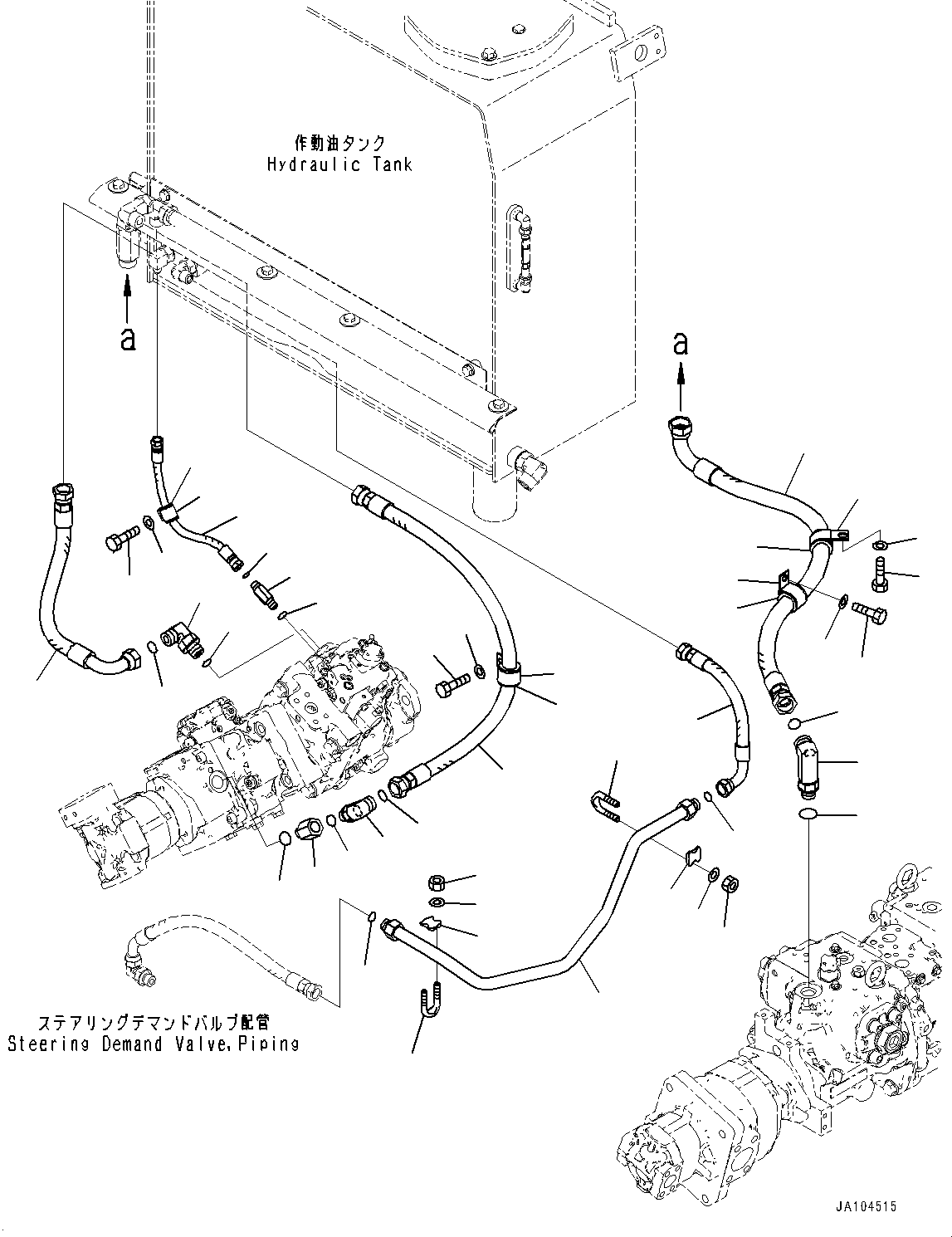 Шланг 02772-00403 KOMATSU