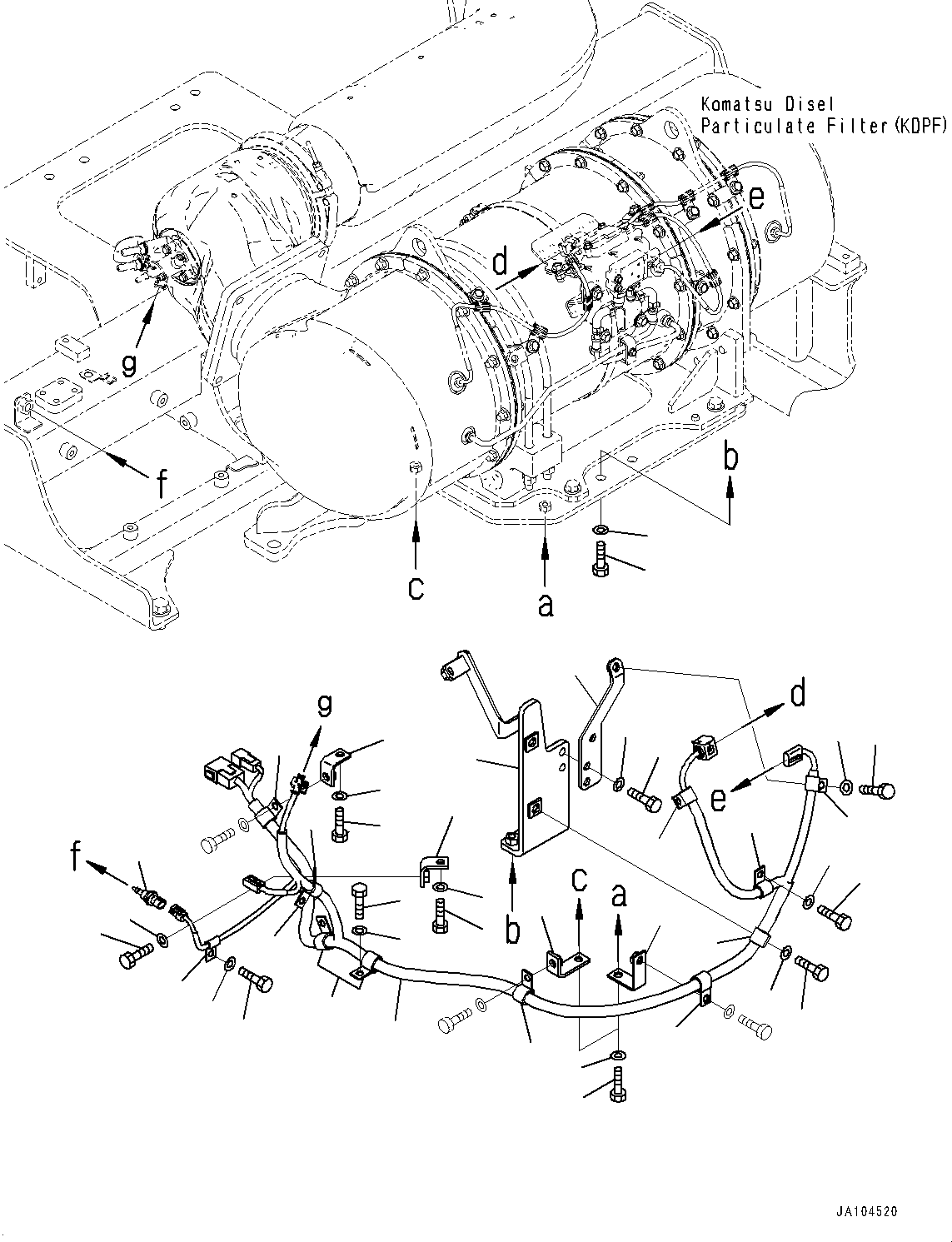 Жгут проводов 425-06-52151 KOMATSU