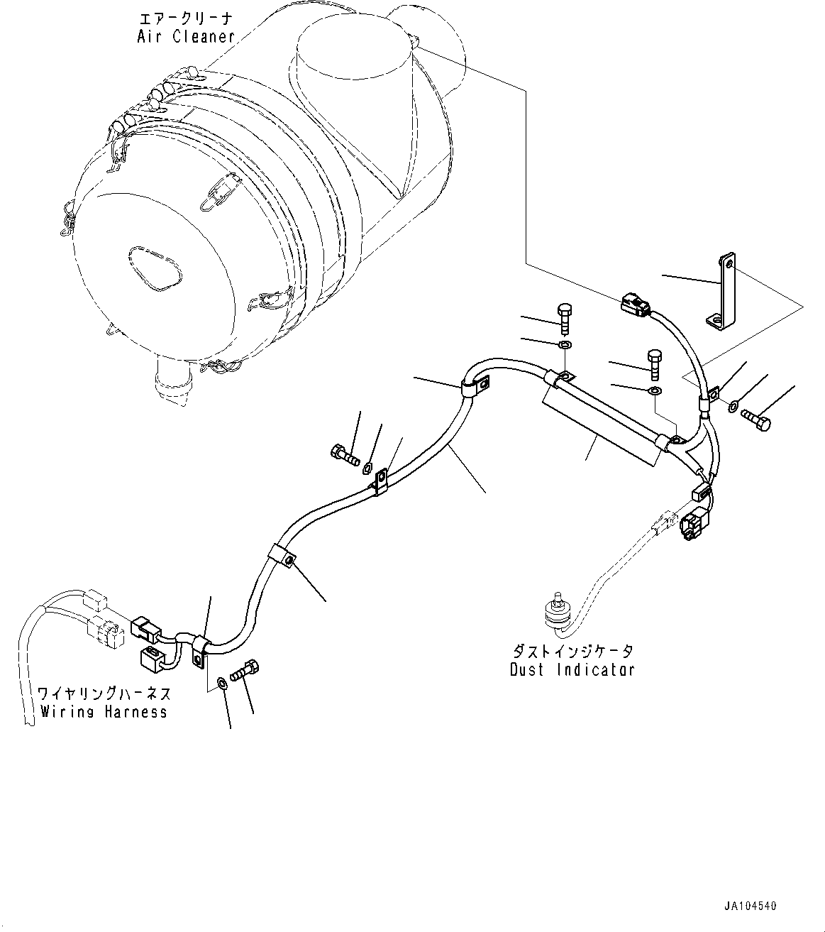 Жгут проводов 425-S95-8270 KOMATSU