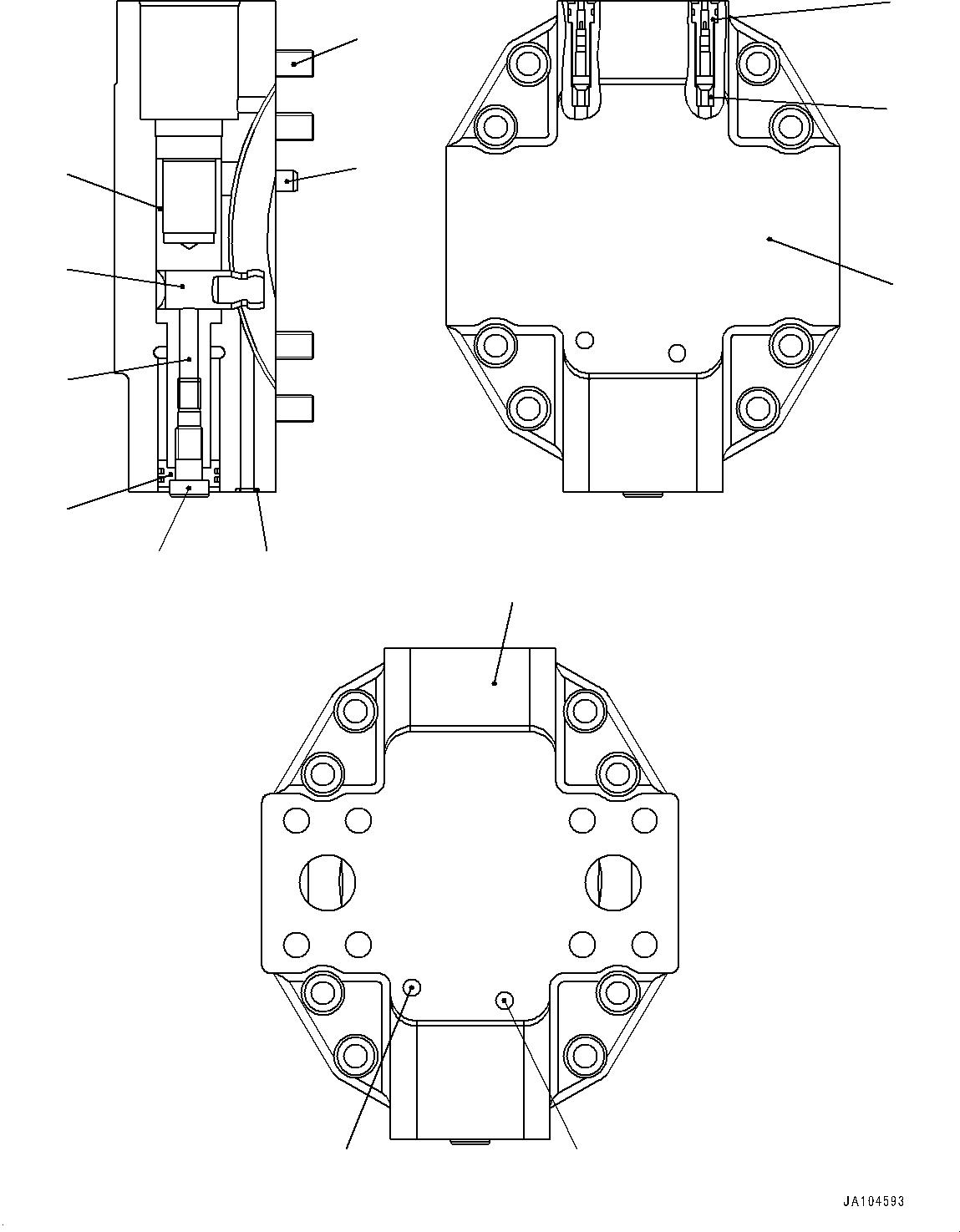 PLATE, ASSEMBLY RER902132221 KOMATSU