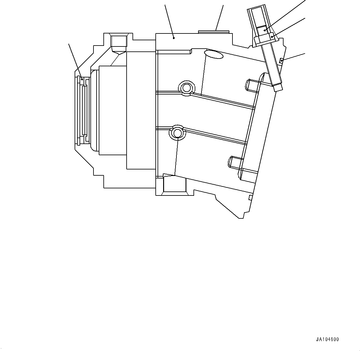 HOUSING, ASSEMBLY RER902273299 KOMATSU