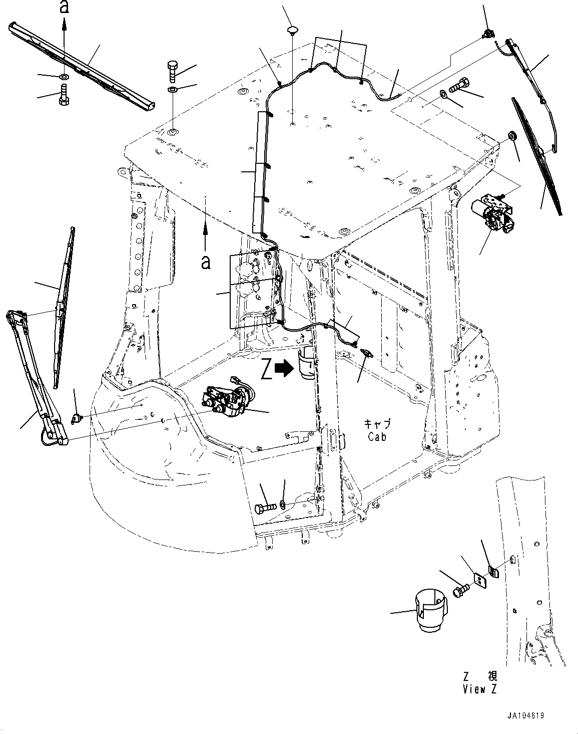 MOTOR, ASSEMBLY 421-926-7641 KOMATSU