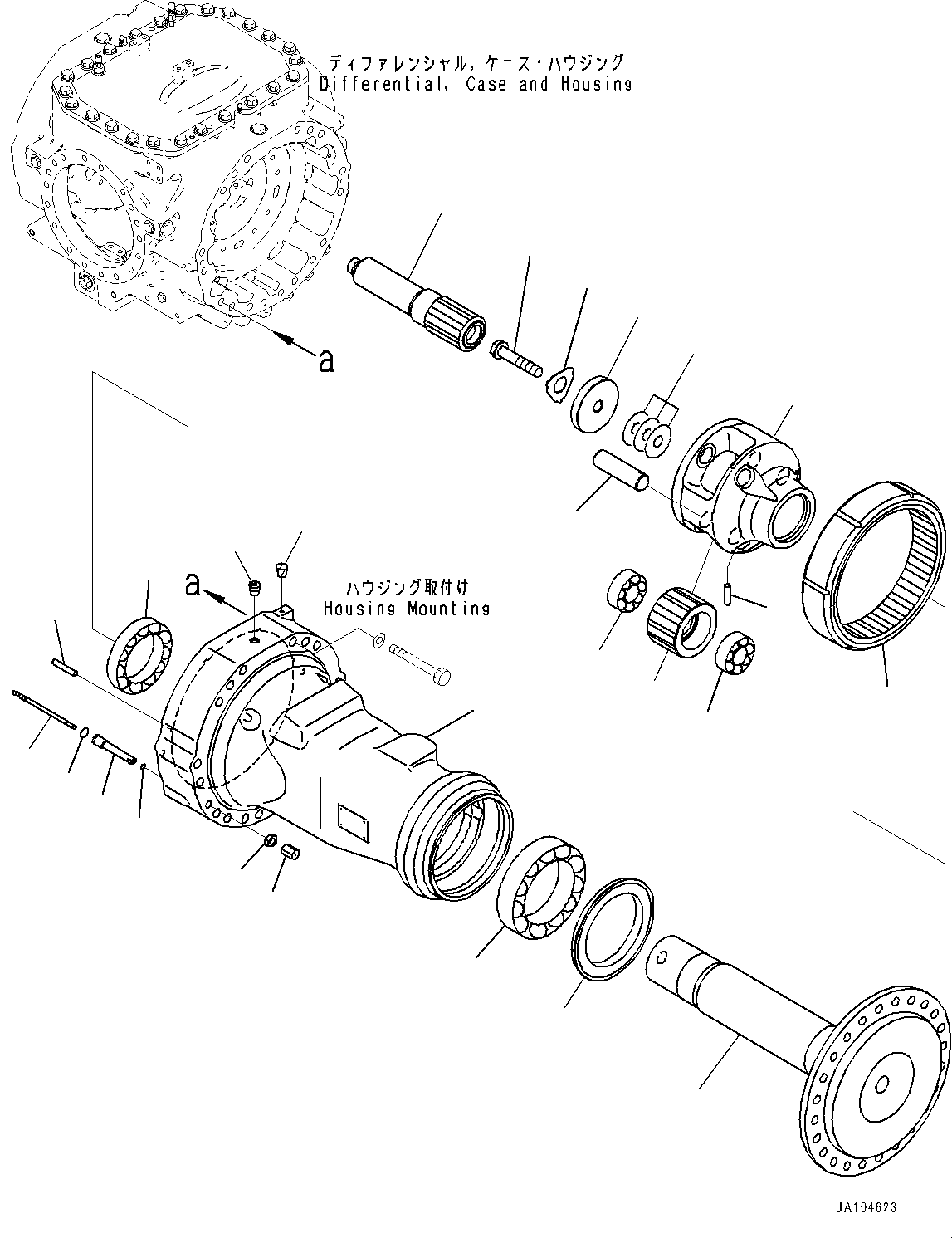 Картер 421-23-53960 KOMATSU