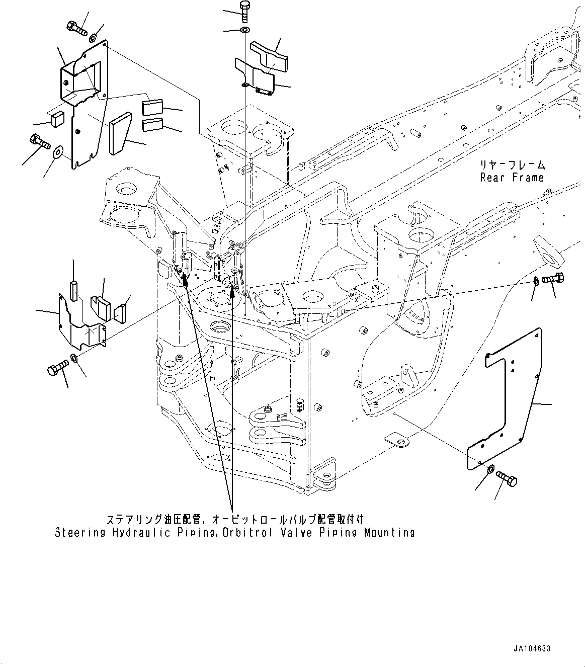 COVER, ASSEMBLY 421-54-74980 KOMATSU