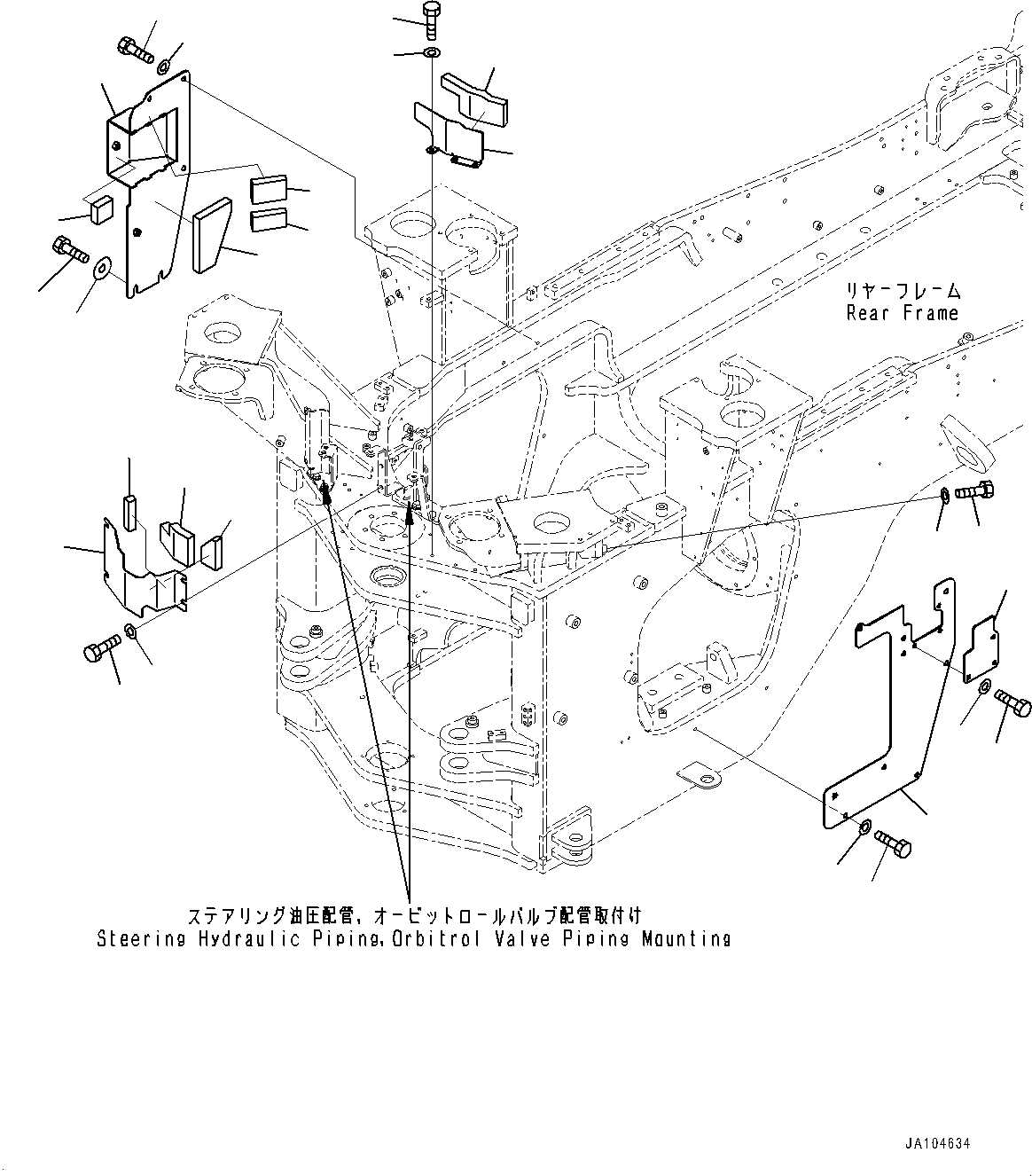 COVER, ASSEMBLY 421-54-75260 KOMATSU