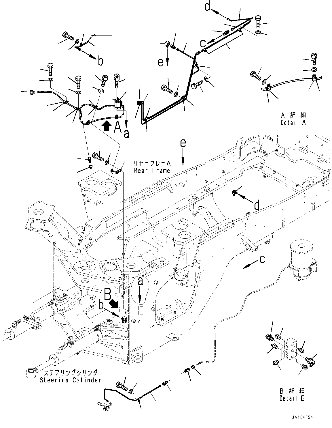 Кронштейн 421-S95-7A60 KOMATSU