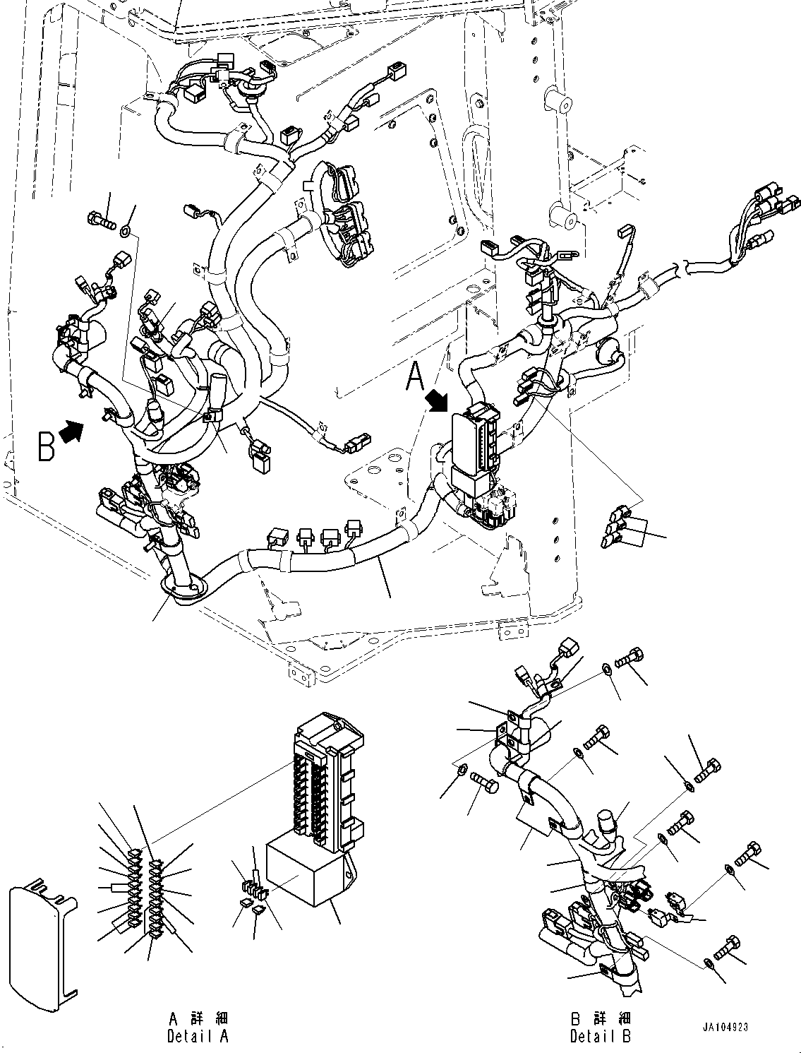 Жгут проводов 12Y-06-38721 KOMATSU
