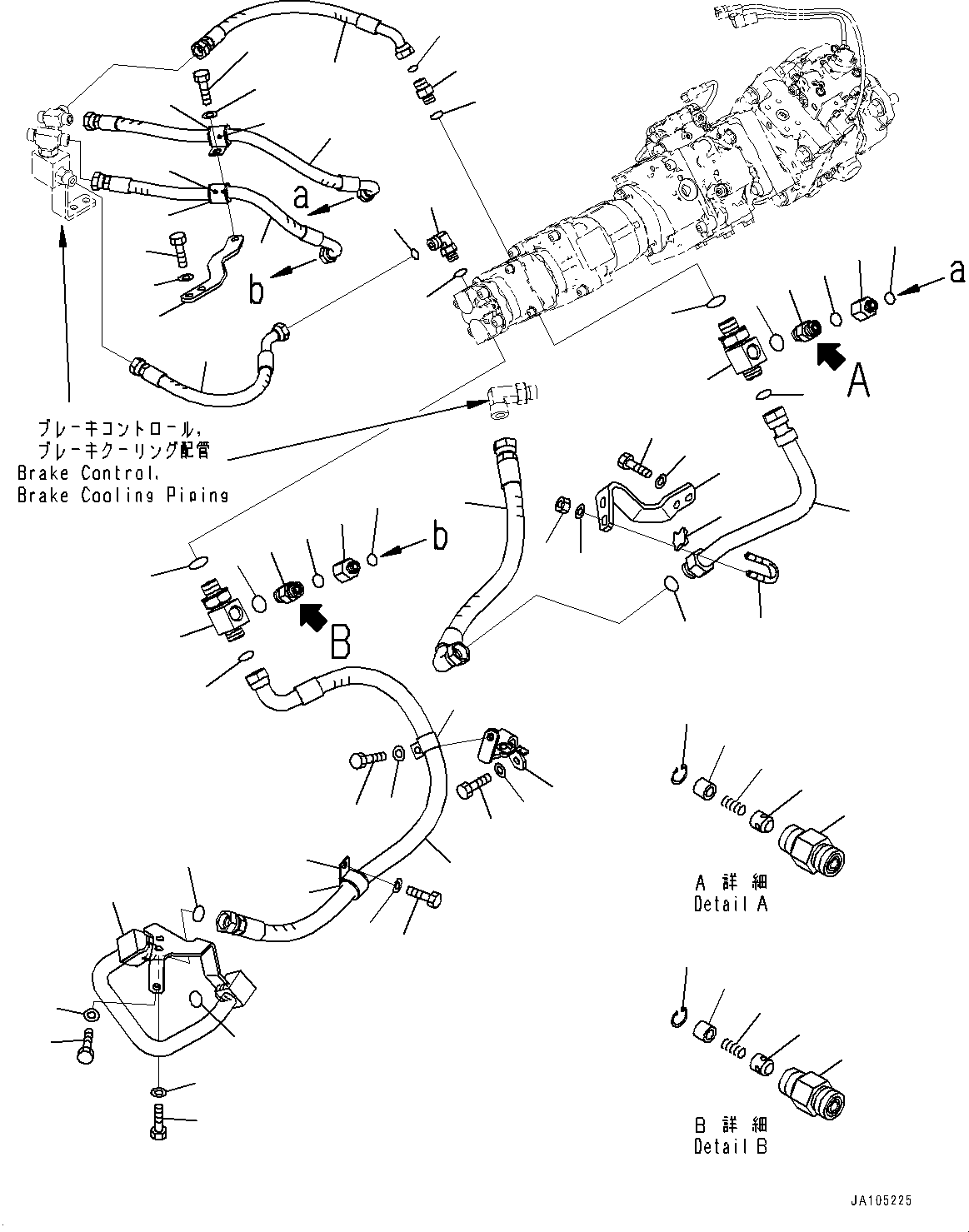 Кронштейн 421-U44-7B80 KOMATSU