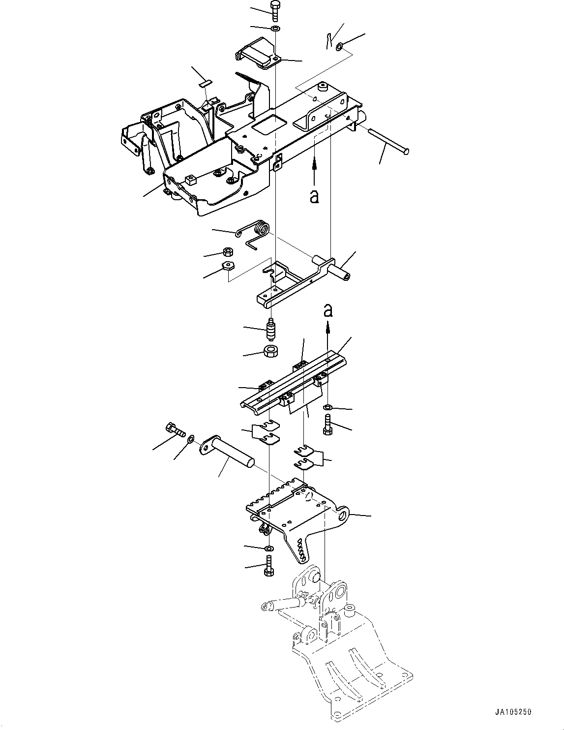 Палец 421-43-79331 KOMATSU