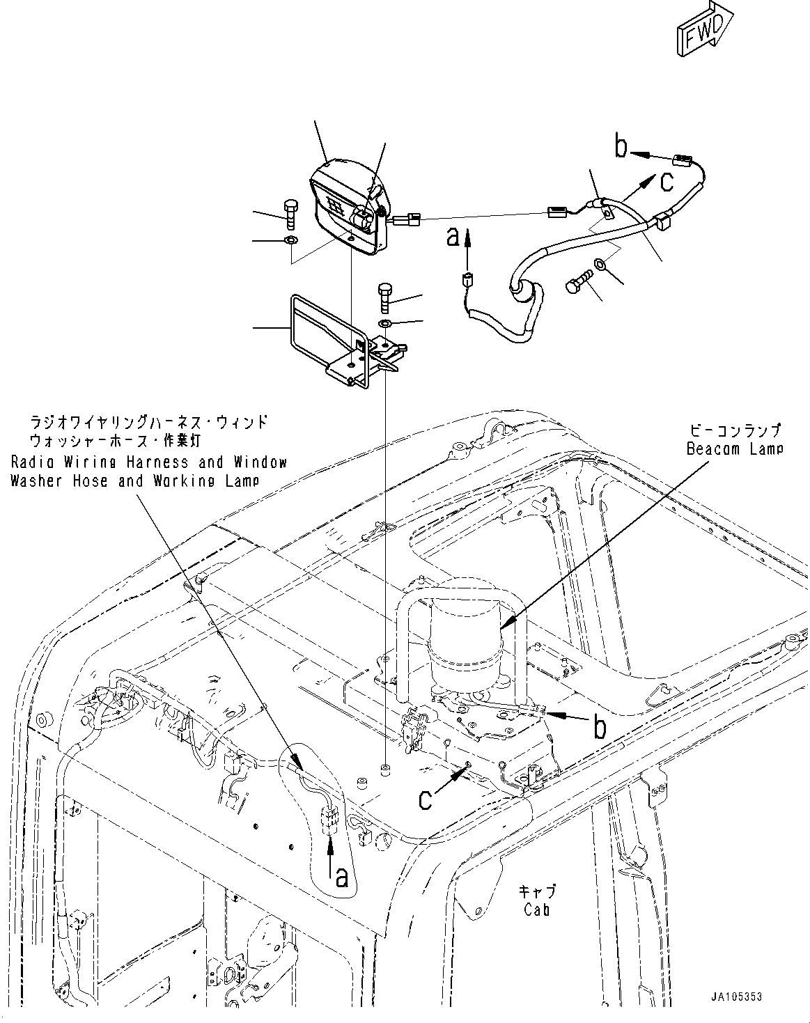 Жгут проводов 22B-06-31782 KOMATSU