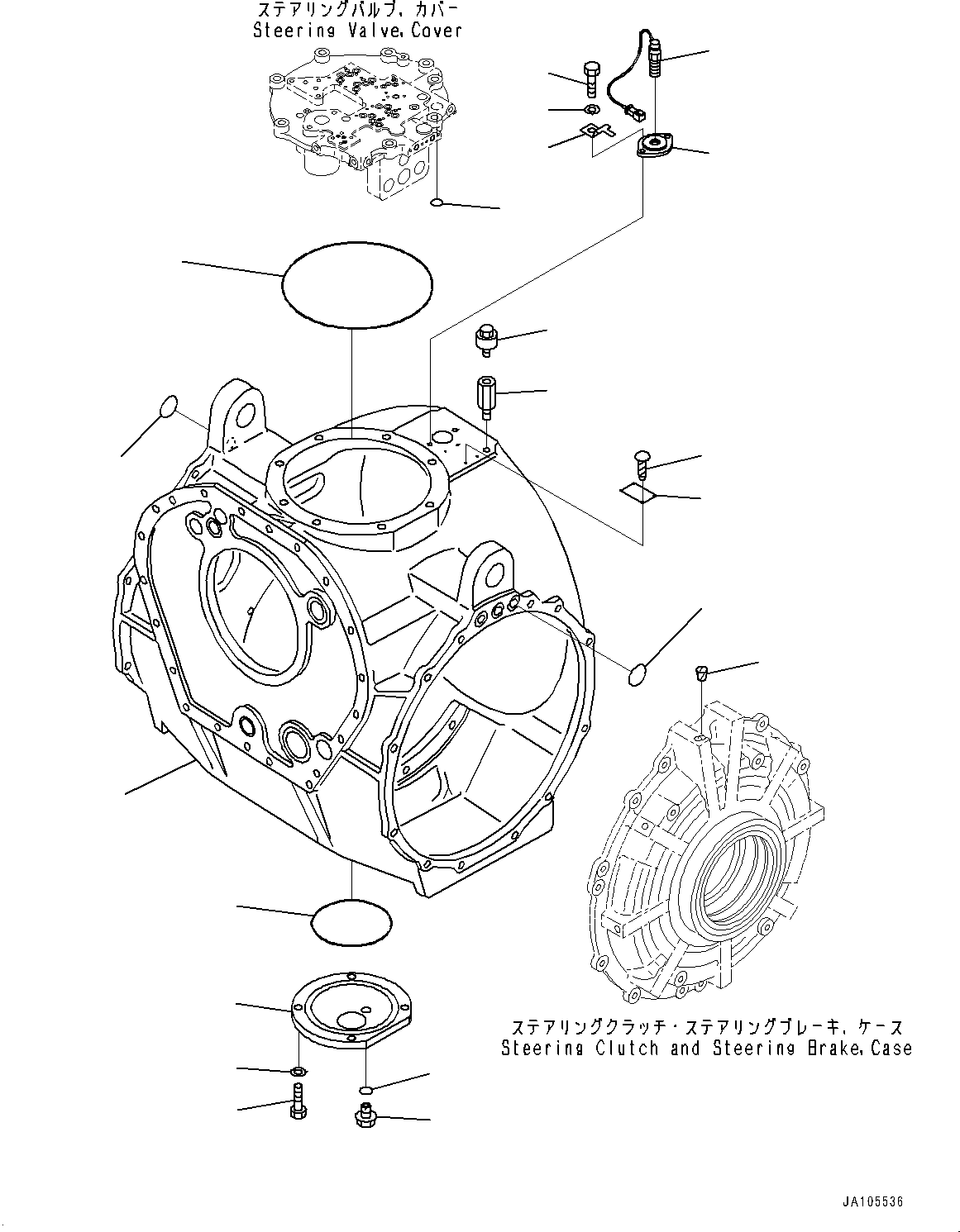 Steering Assembly 198-22-81000 KOMATSU