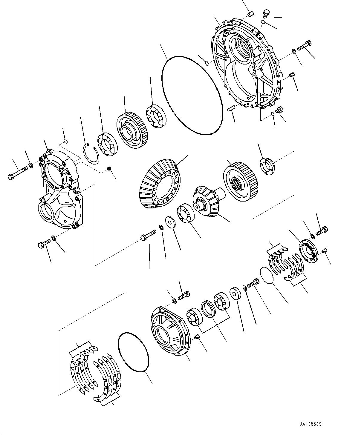 Корпус в сборе 198-22-82150 KOMATSU