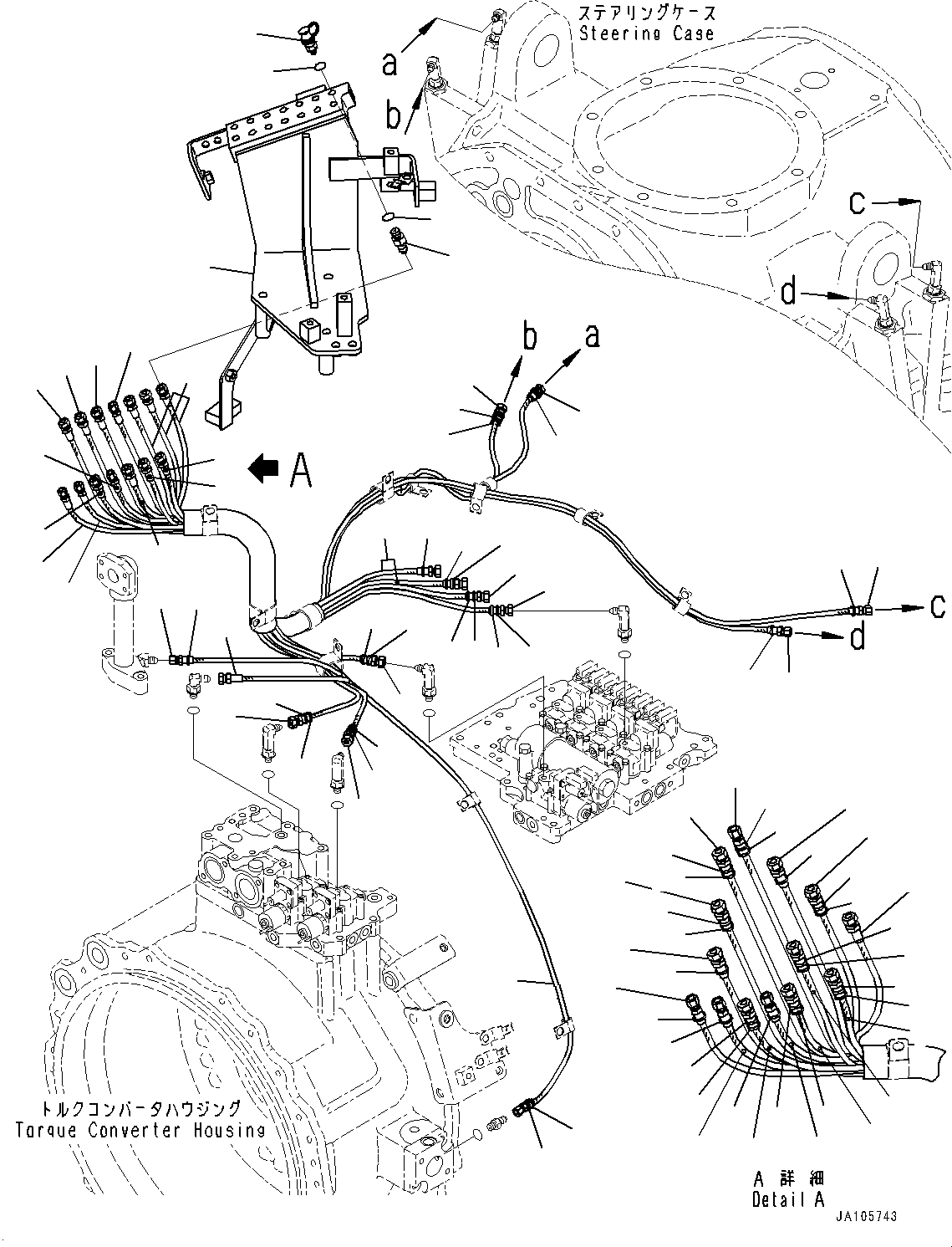 Шланг 195-49-14720 KOMATSU