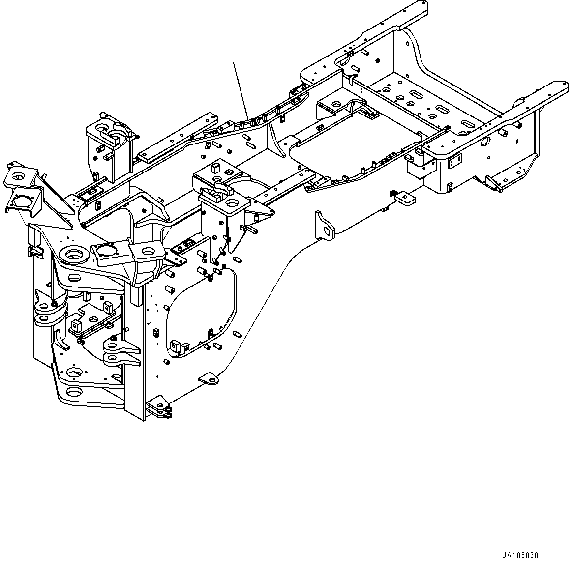 Рама 425-S95-6320 KOMATSU