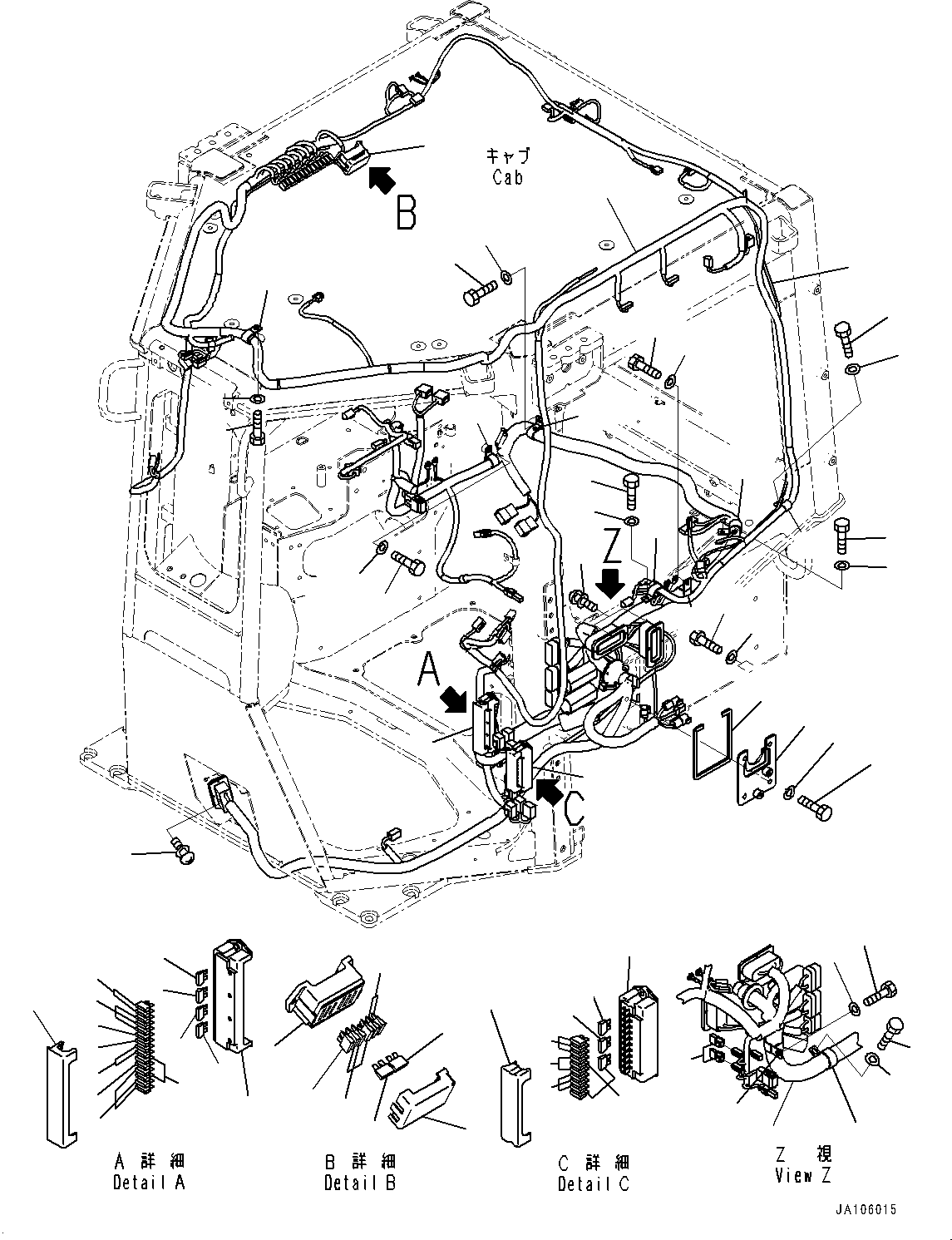 Жгут проводов 14X-06-79480 KOMATSU
