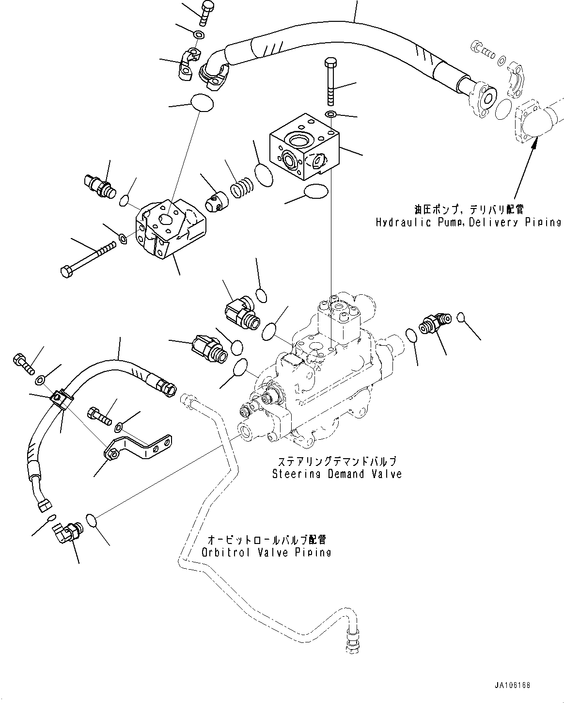 Клапан в сборе 421-62-74840 KOMATSU