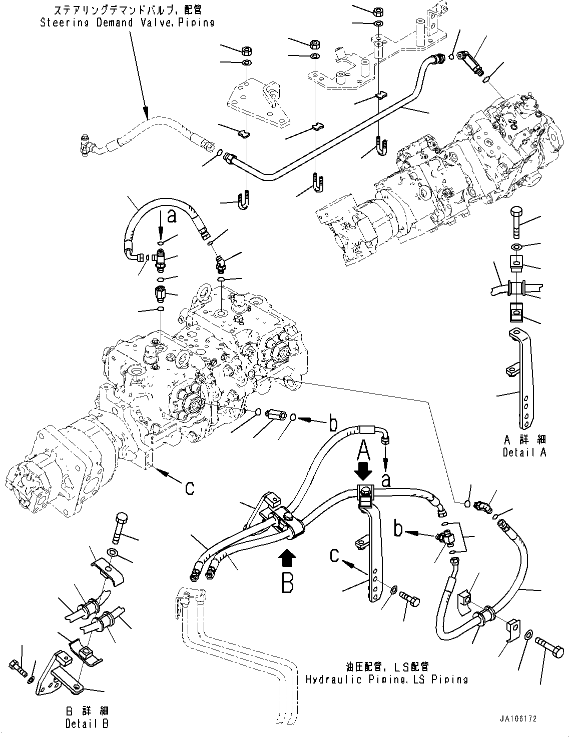 Шланг 421-62-74160 KOMATSU