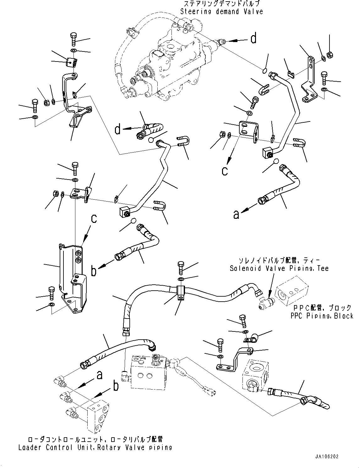 Трубка 421-62-74141 KOMATSU