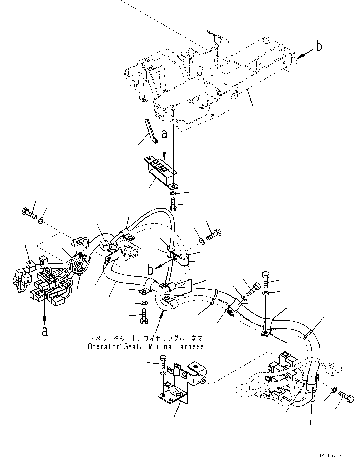 Жгут проводов 421-43-78970 KOMATSU