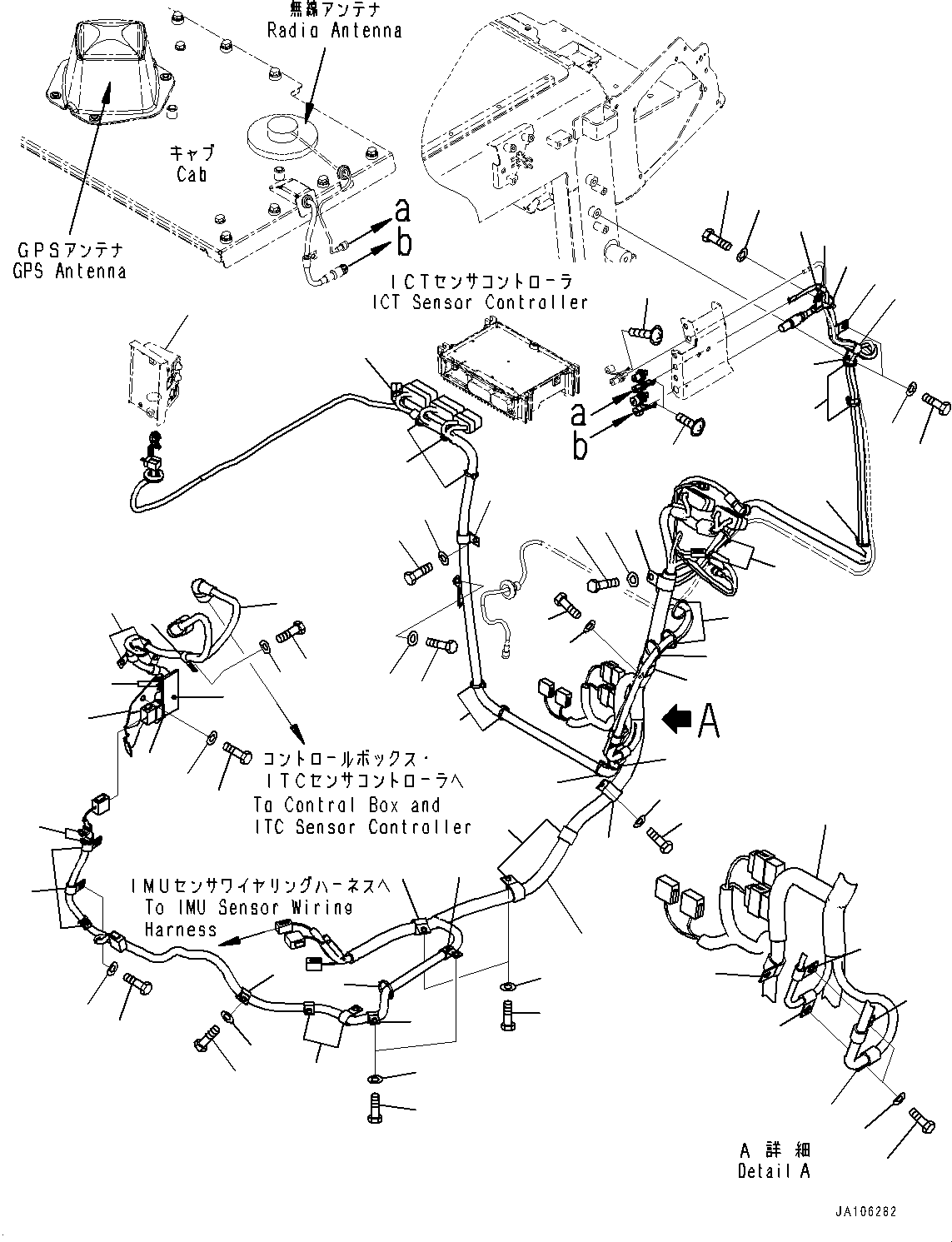 Жгут проводов 12Y-06-47752 KOMATSU