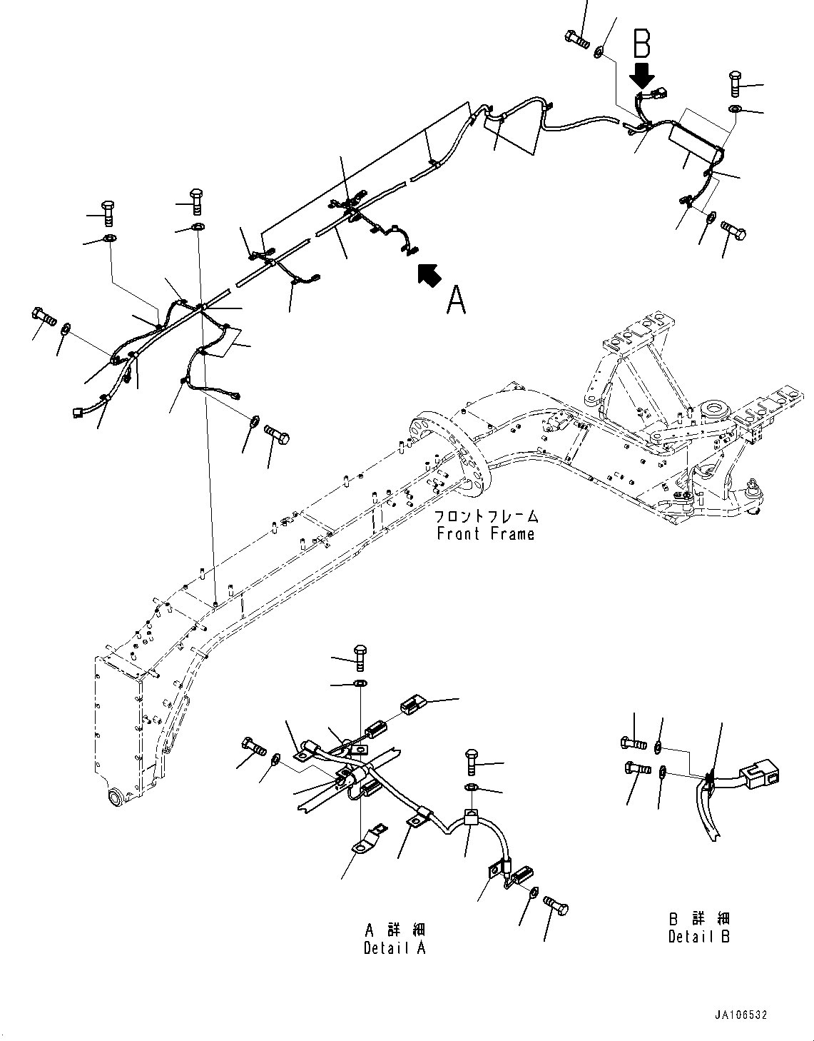 Жгут проводов 23B-06-83170 KOMATSU