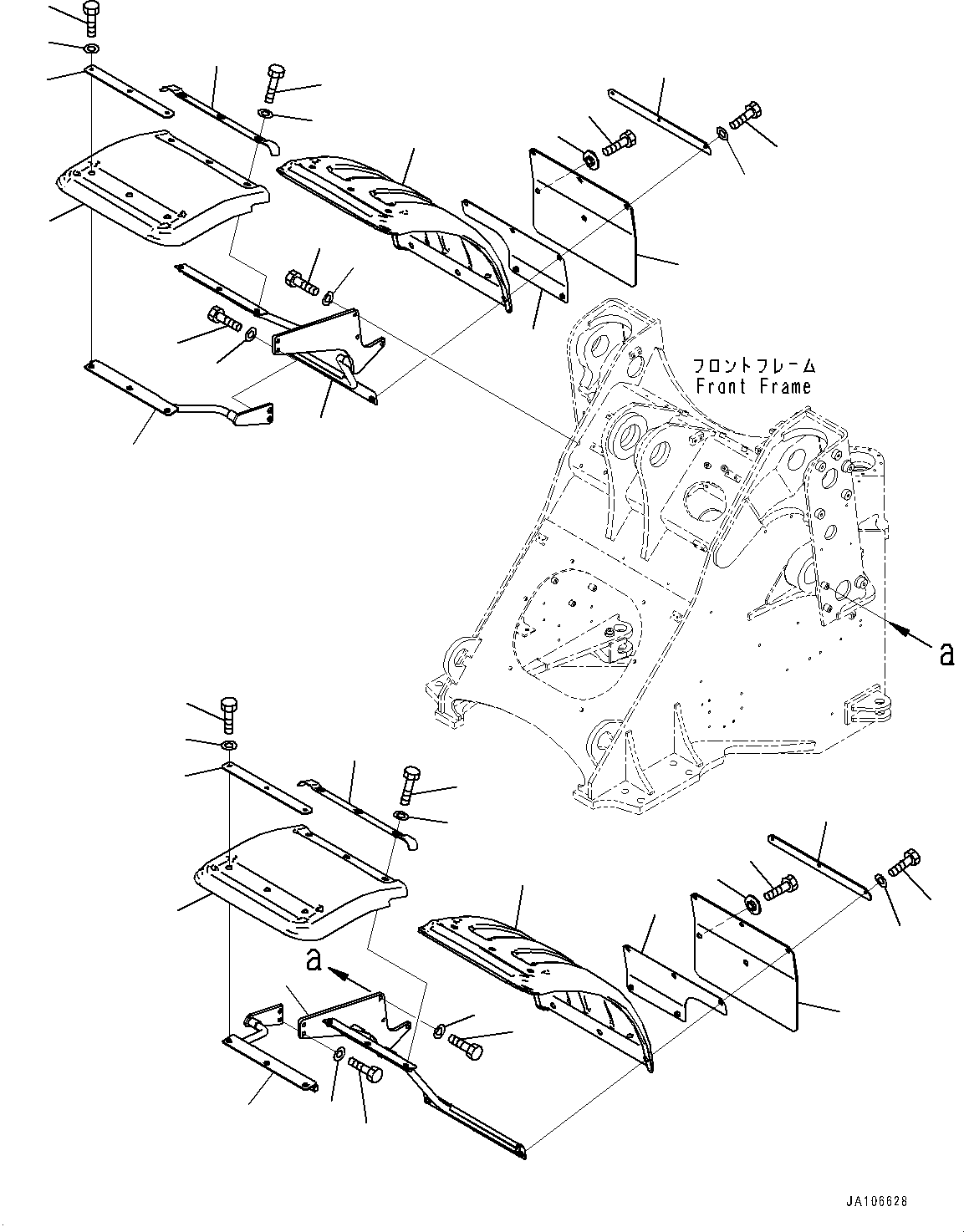 Пластина 423-54-64660 KOMATSU