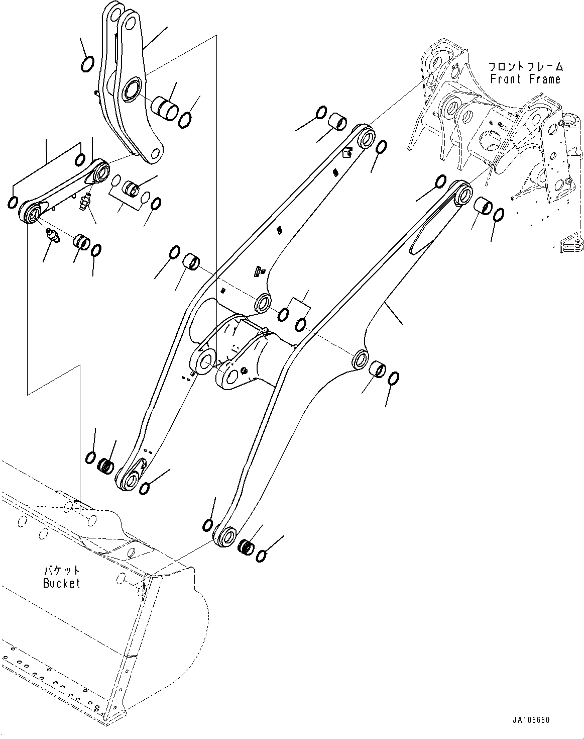 Boom Assembly 423-S95-9100 KOMATSU
