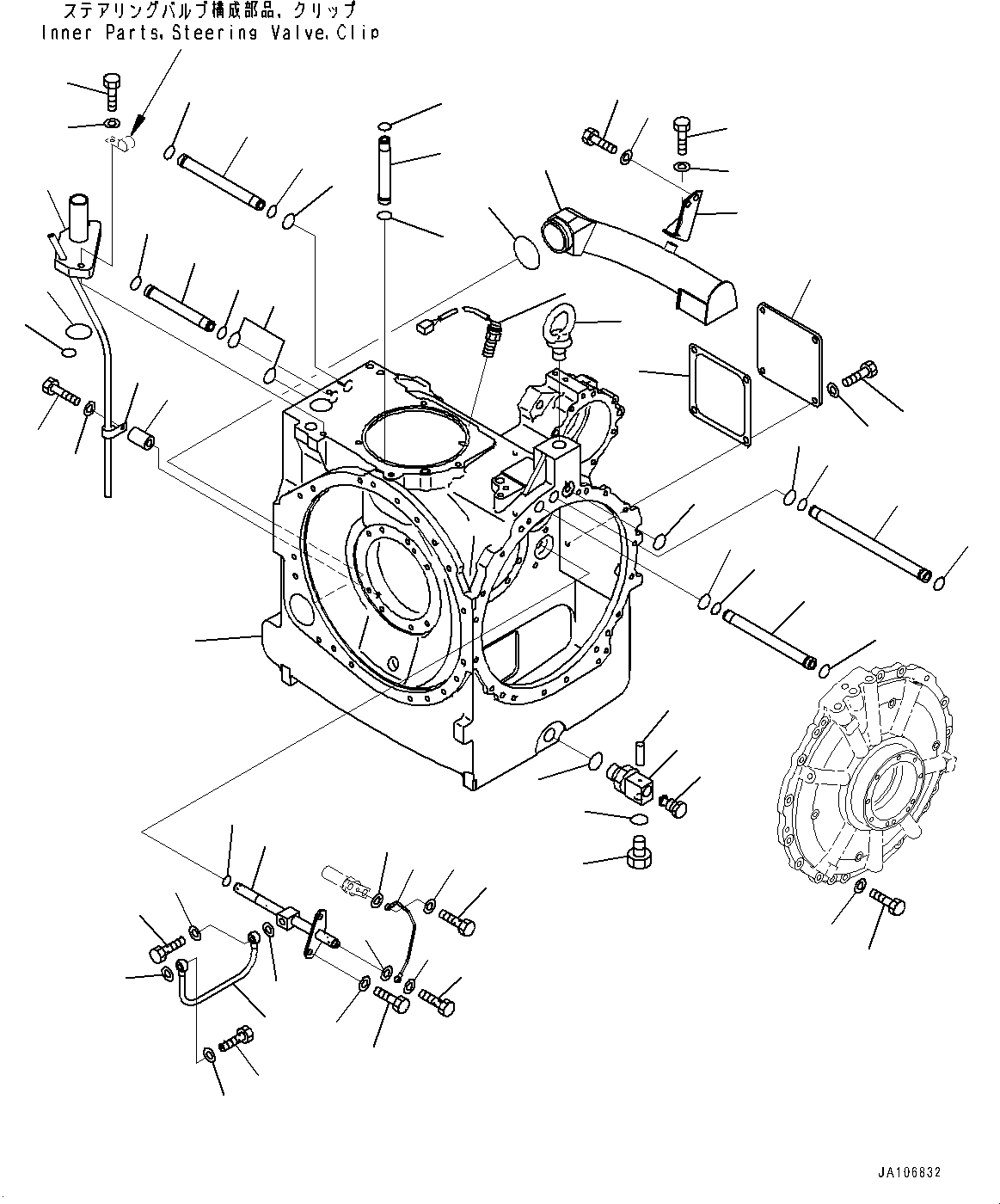 Корпус 17A-22-47380 KOMATSU
