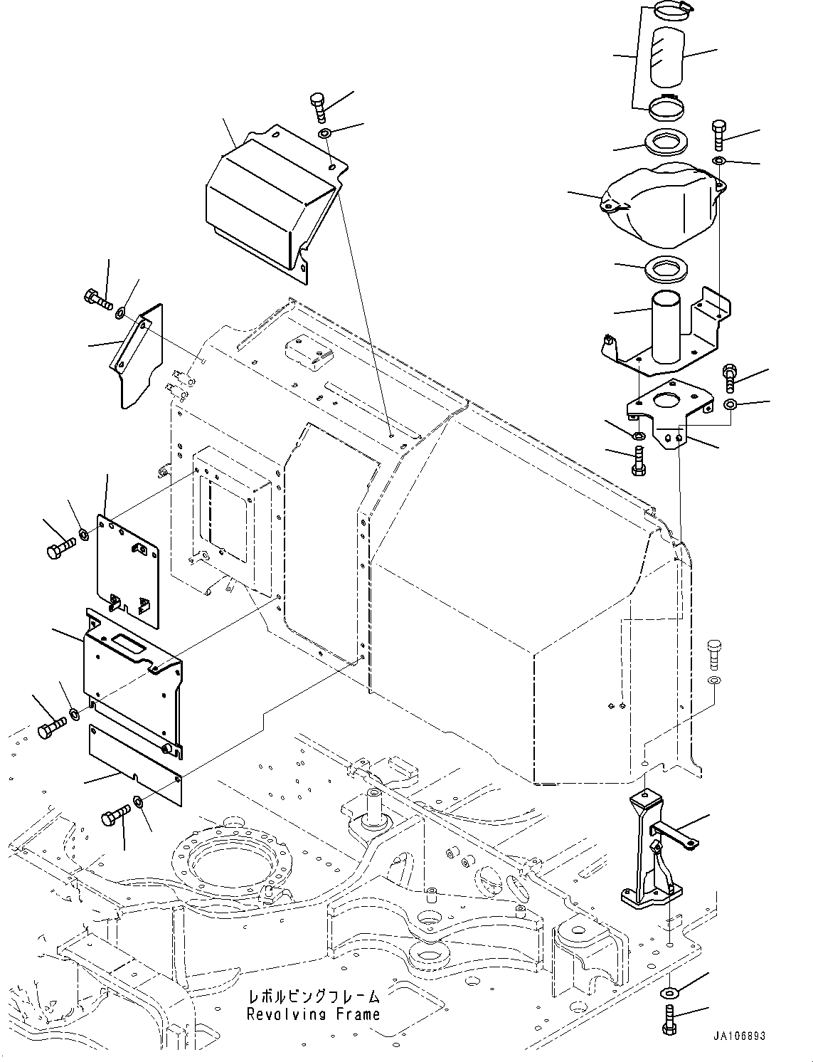 Chamber 22P-54-35761 KOMATSU