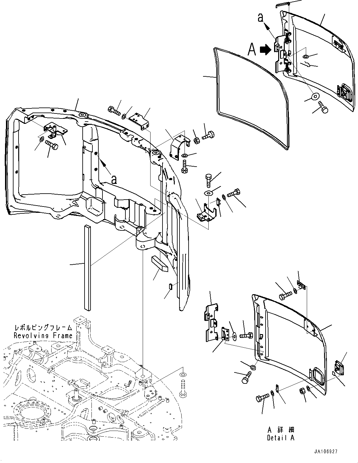 Кронштейн 22P-54-35261 KOMATSU