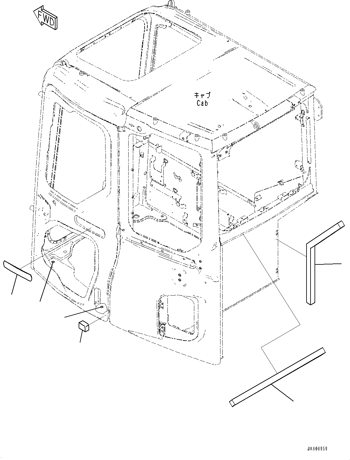 Лист 22P-03-31740 KOMATSU
