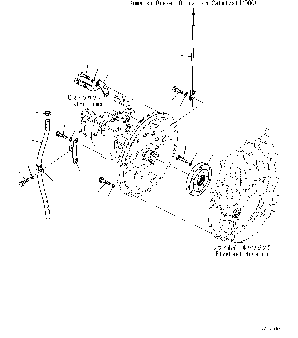Шланг 07286-01655 KOMATSU