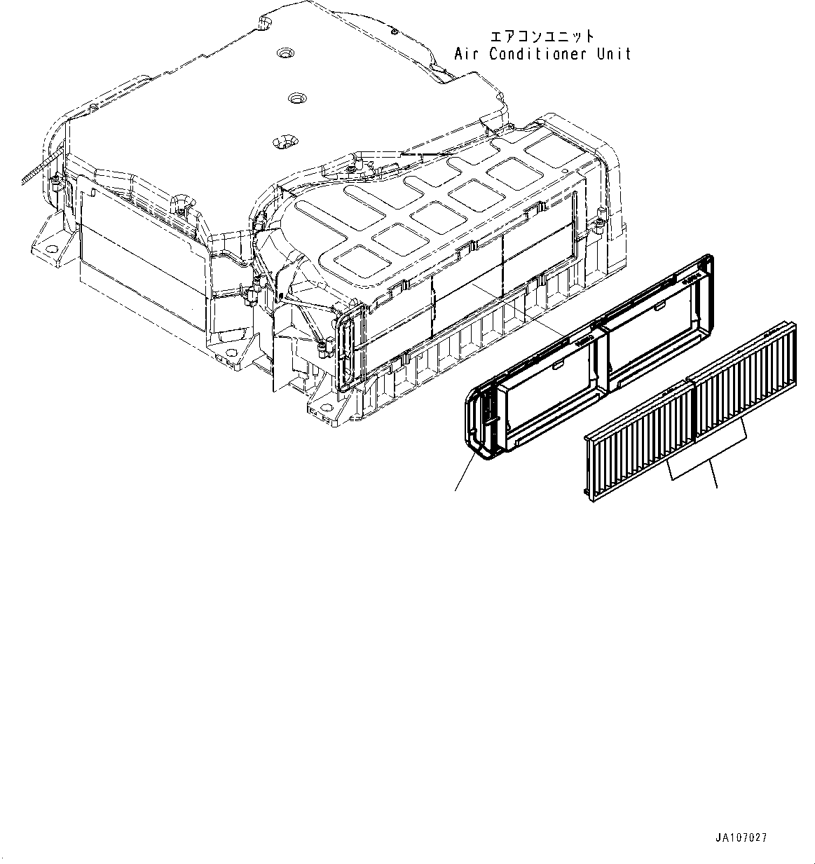 Фильтр в сборе 22P-979-3710 KOMATSU