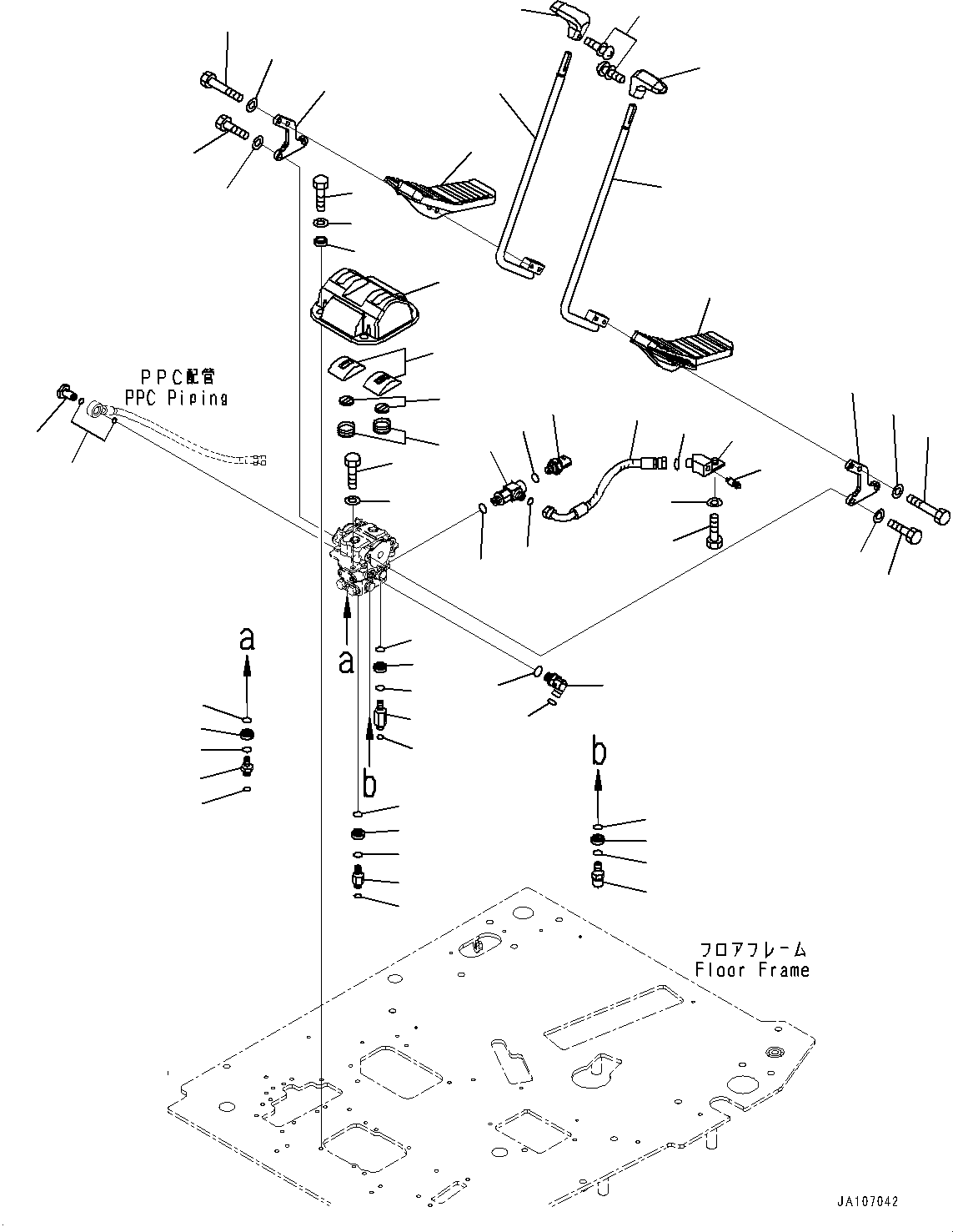 Соединительный штуцер 22P-62-34660 KOMATSU