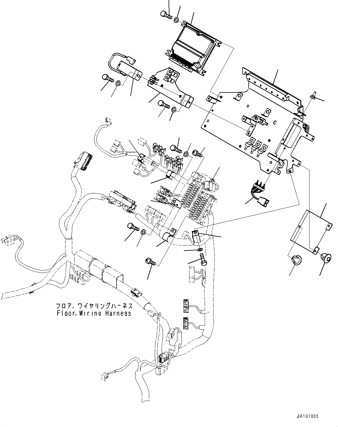 Кронштейн 22P-06-31431 KOMATSU