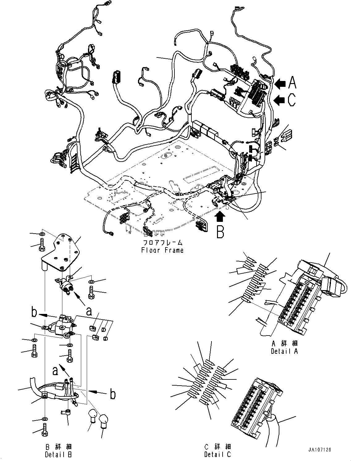 Жгут проводов 22P-06-32510 KOMATSU